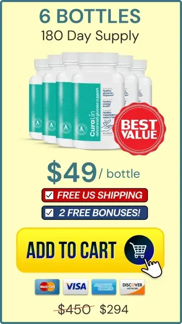 Curalin 6 $49/bottle